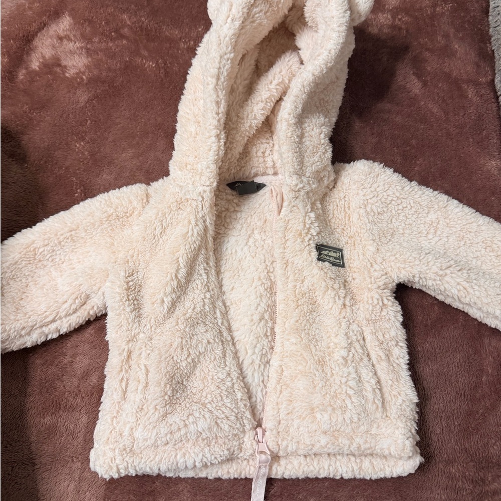 Eddie Bauer Soft Cream Sherpa Jacket